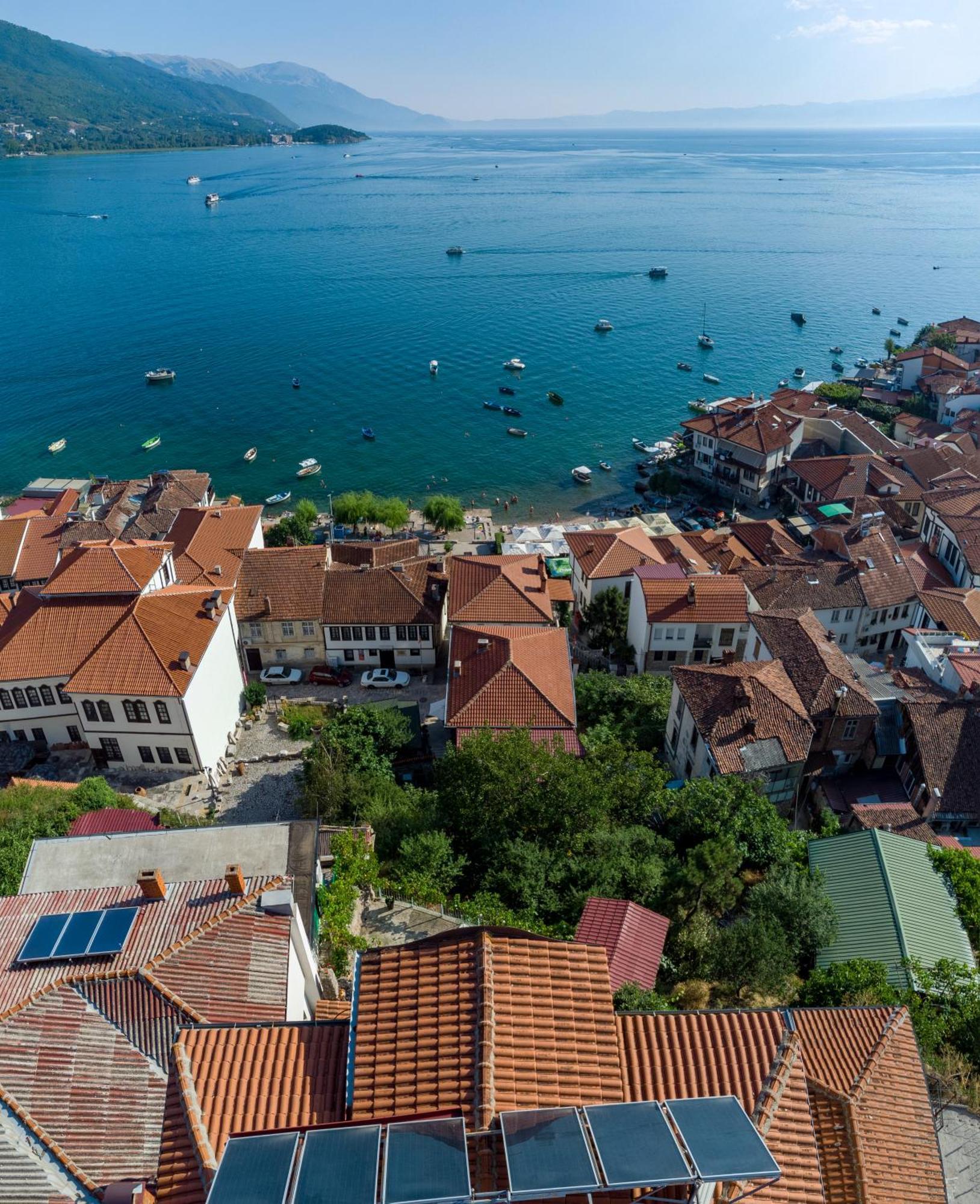 Villa Malezan Ohrid Bagian luar foto