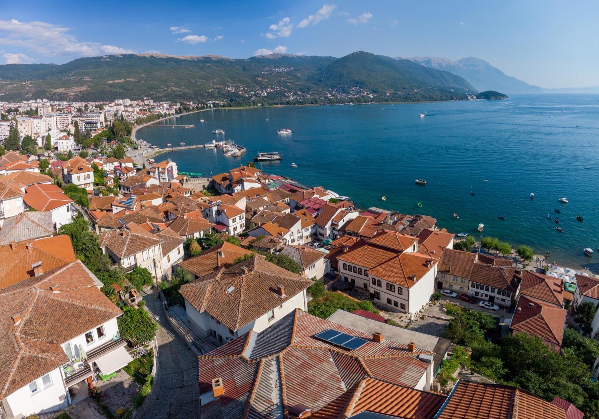 Villa Malezan Ohrid Bagian luar foto